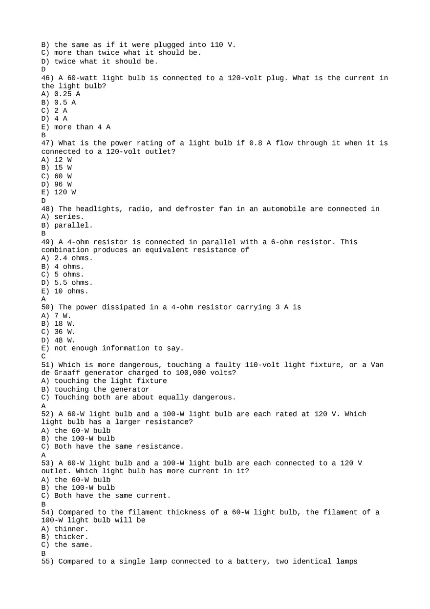 Exam Elementary Physics Chapter 23 Part 2 - Page 7
