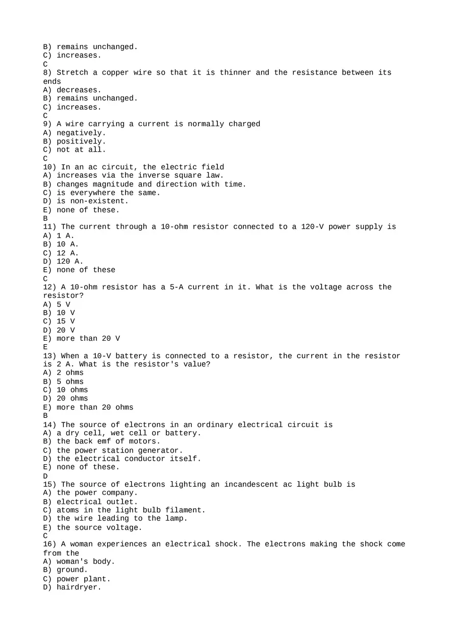 Exam Elementary Physics Chapter 23 Part 2 - Page 2
