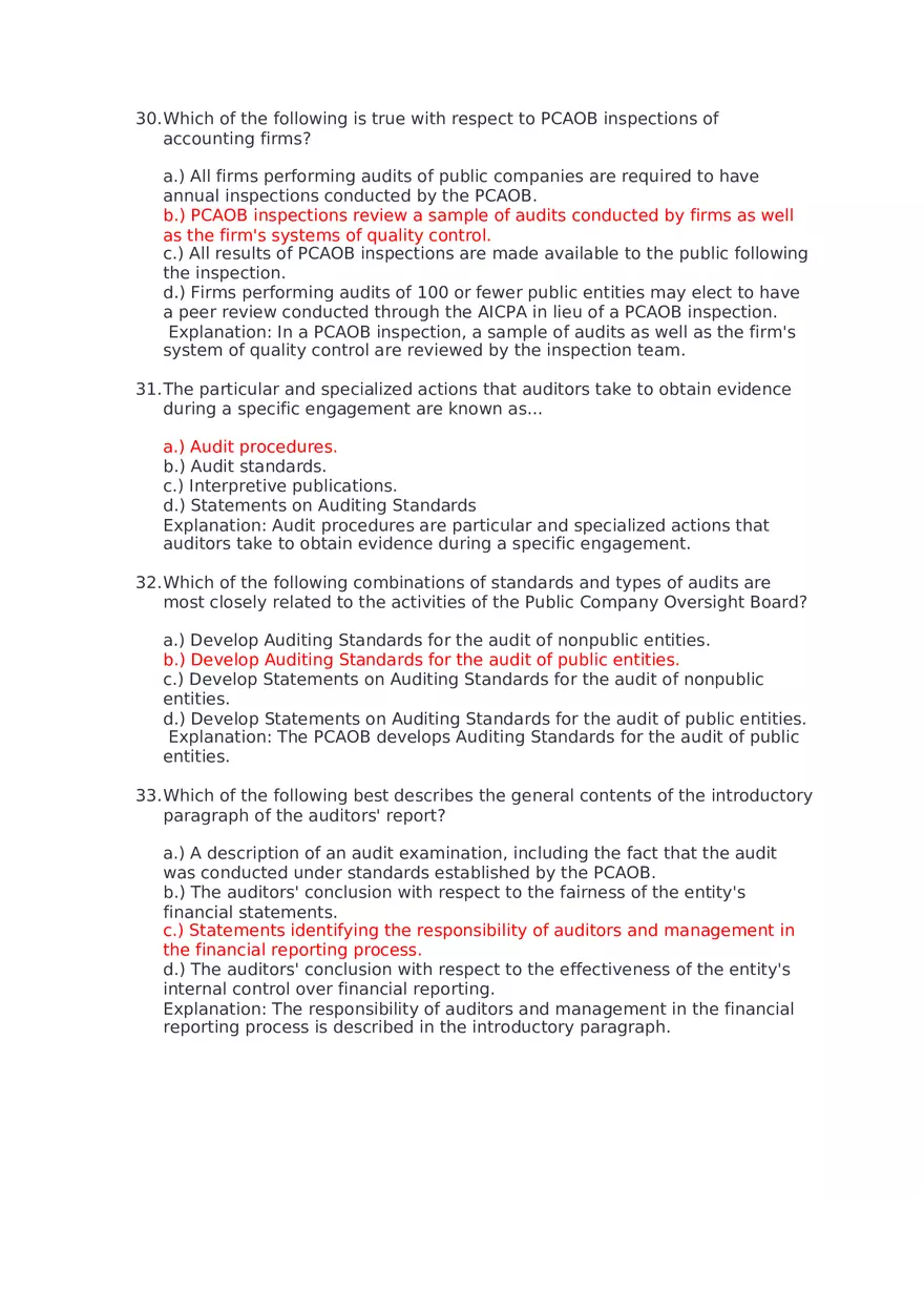 Which of the Following Would Be Considered an Assurance Engagement - Page 19
