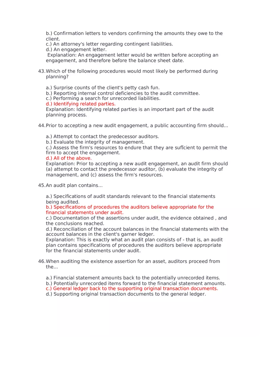 Which of the Following Would Be Considered an Assurance Engagement - Page 4