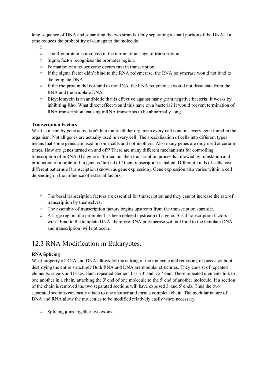 The Enzyme That Unwinds a Segment of the DNA Molecule Is - Page 3