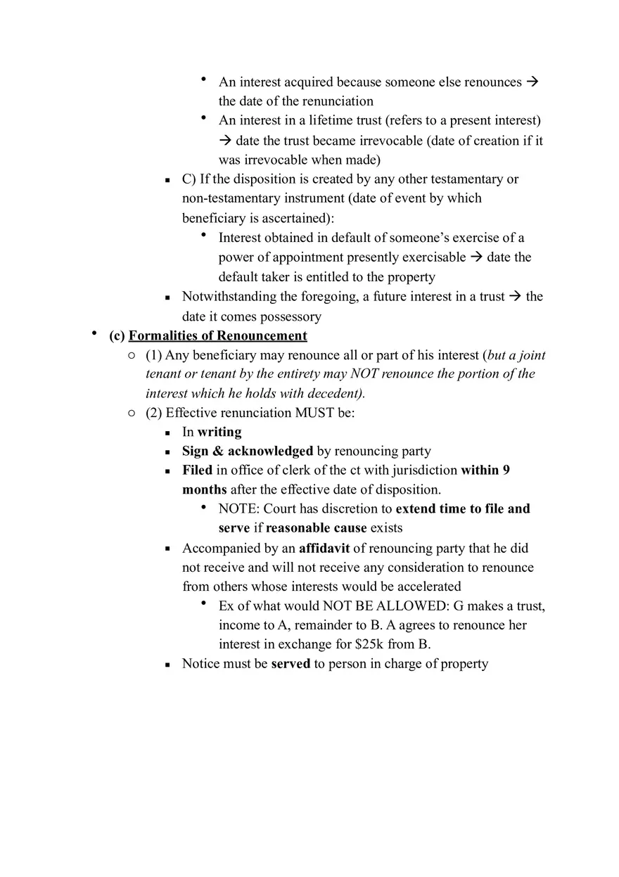 Trust and Estates Notes - Page 2