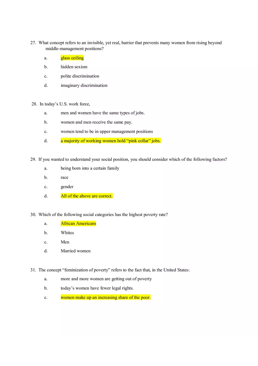 Sociology Field Exam - Page 7