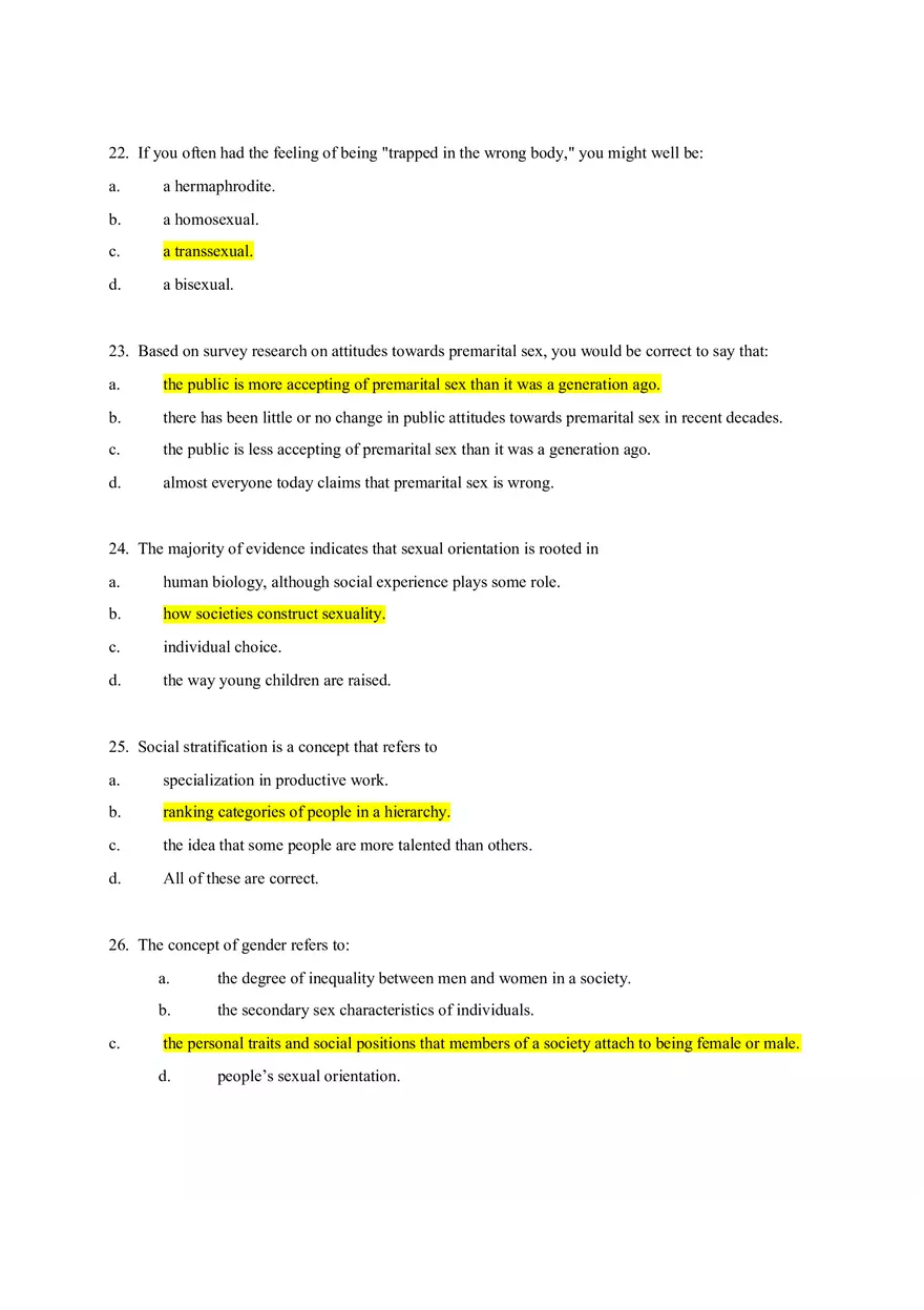 Sociology Field Exam - Page 6