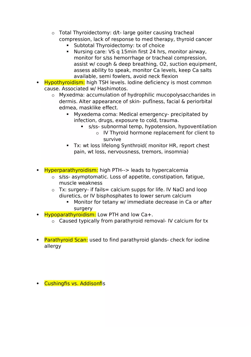 Endocrine Hormones & Functions - Page 11