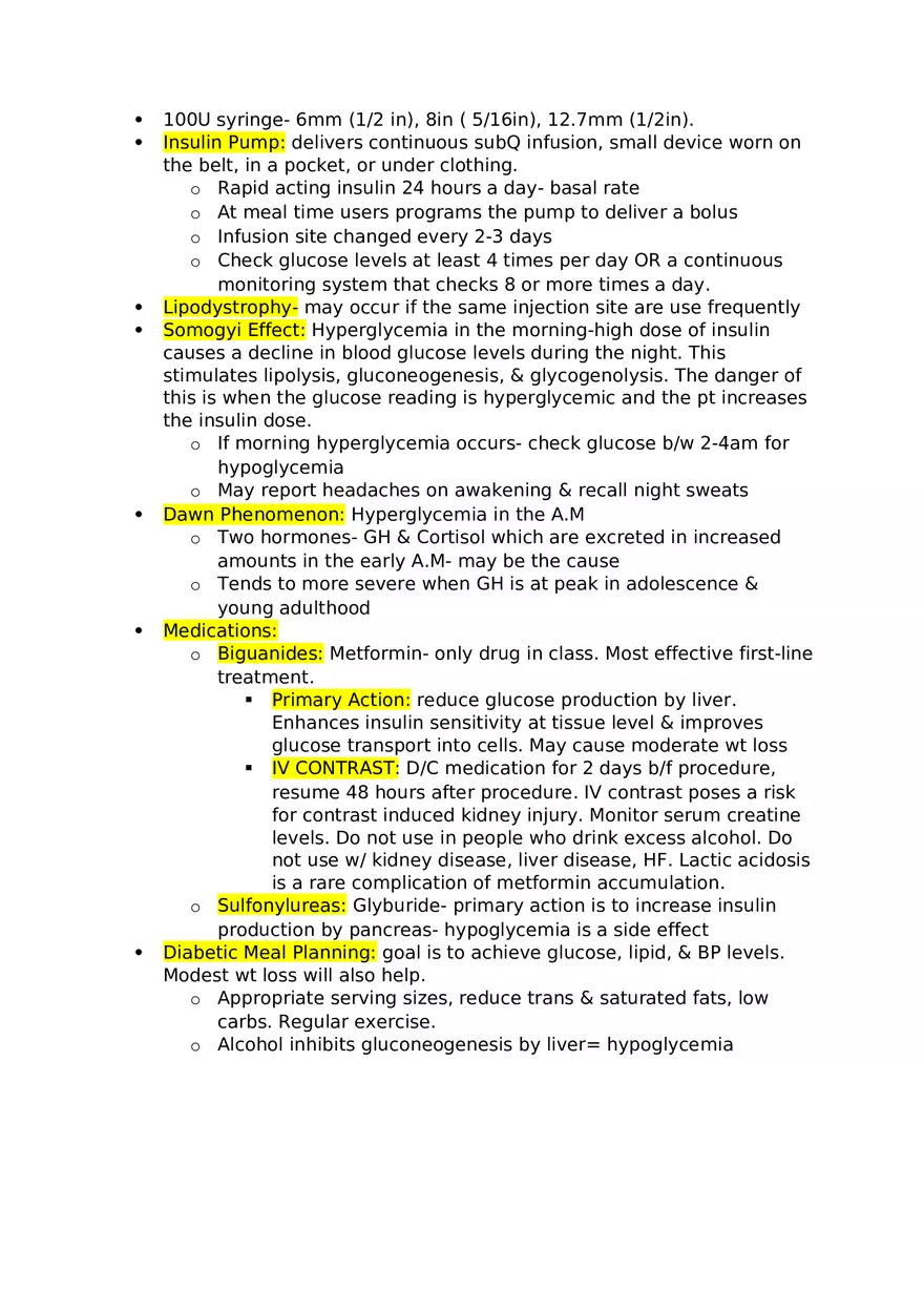 Endocrine Hormones & Functions - Page 5