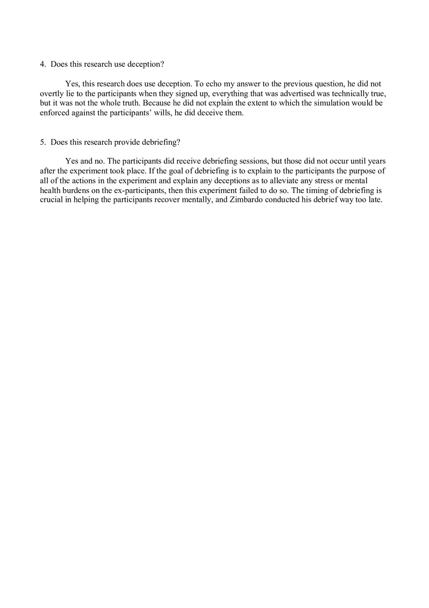 Discussion Section Exercise 3 – Research Ethics - Page 2