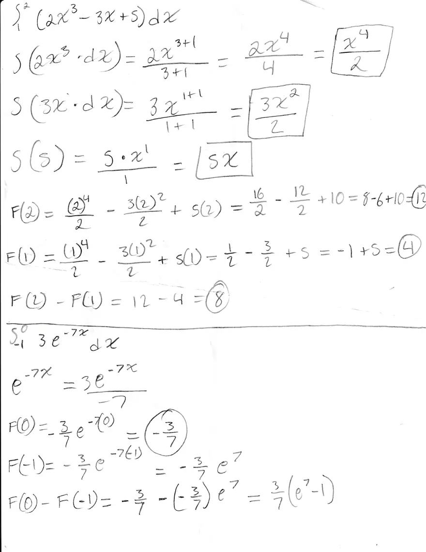 MAC 2233 - Worksheet 11 - Page 2