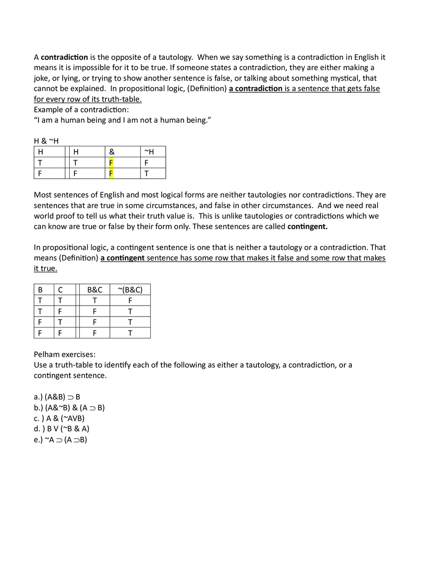 Tautologies and Simple Proofs in Prop Logic - Page 5