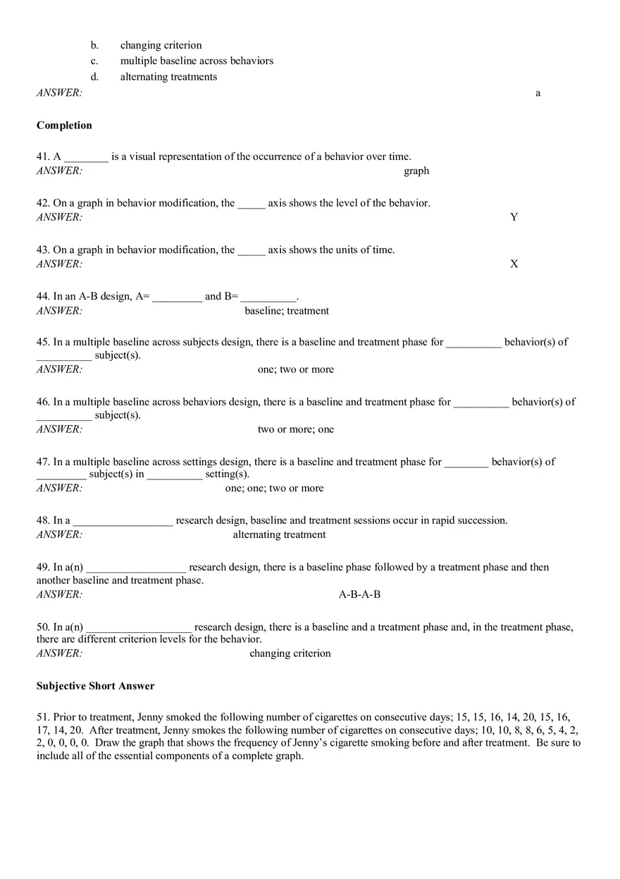 Graphing Behavior and Measuring Change - Page 7