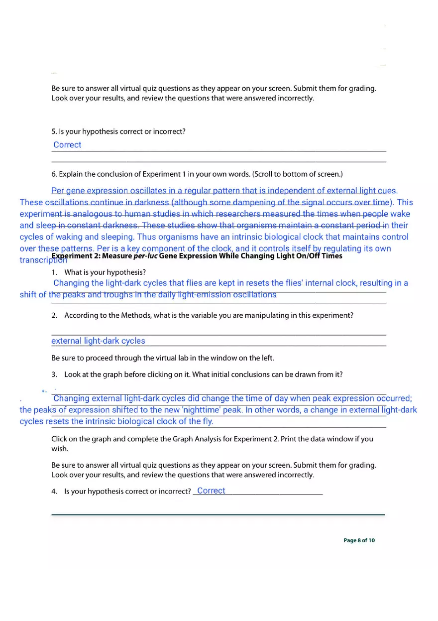 Transgenic Fly Virtual Lab - Page 8
