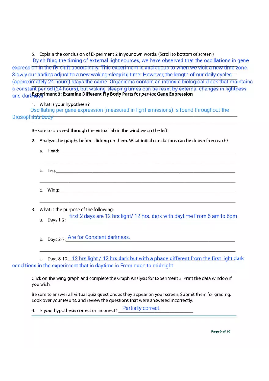 Transgenic Fly Virtual Lab - Page 9