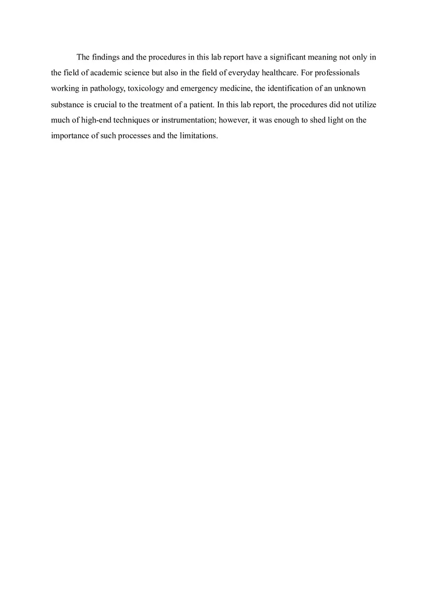 Identification of the Unknown White Compound by Compound Synthesis and Tests of their Physical and Chemical Properties - Page 3
