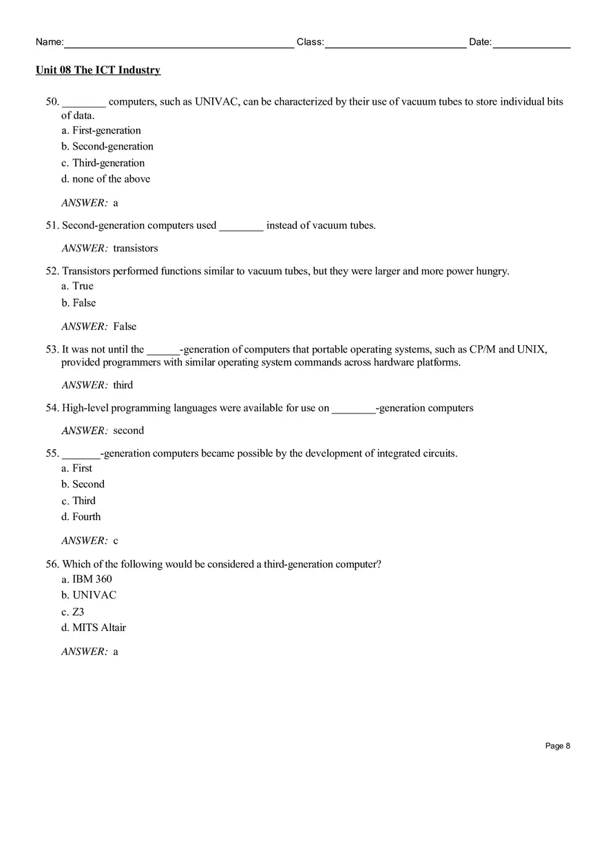 Unit 08 The ICT Industry - Page 14