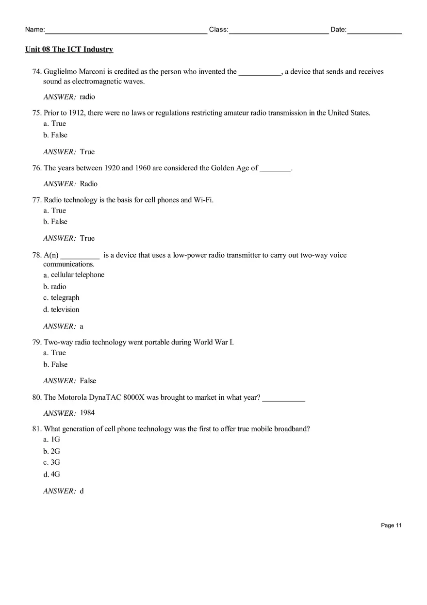 Unit 08 The ICT Industry - Page 3
