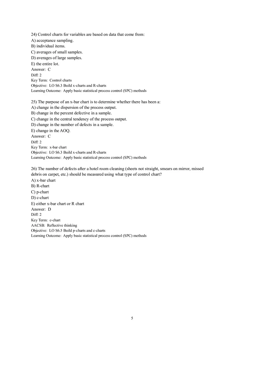 Section 1 Statistical Process Control (SPC) - Page 23