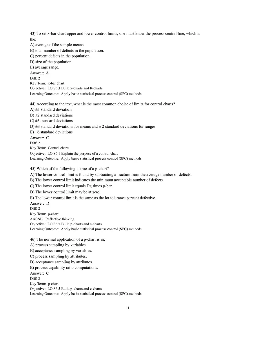 Section 1 Statistical Process Control (SPC) - Page 3