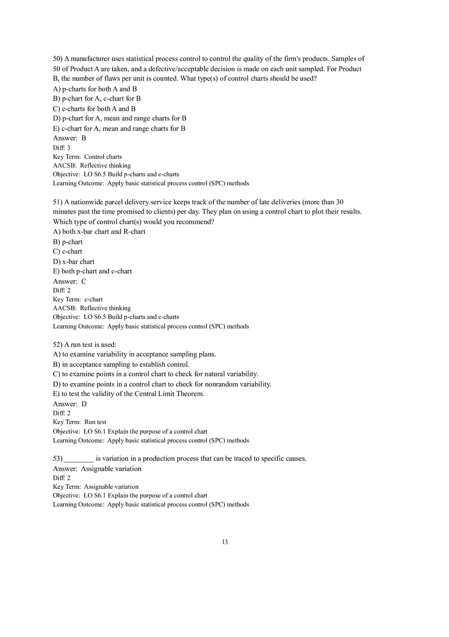 Section 1 Statistical Process Control (SPC) - Page 5