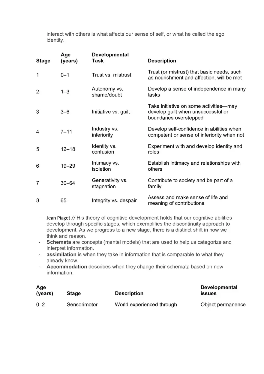 Chapter 9 Lifespan Development - Page 2