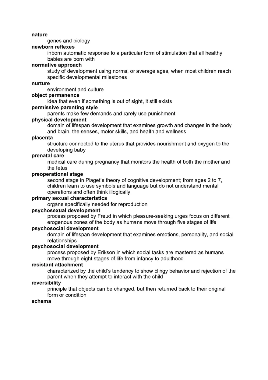 Chapter 9 Lifespan Development - Page 3