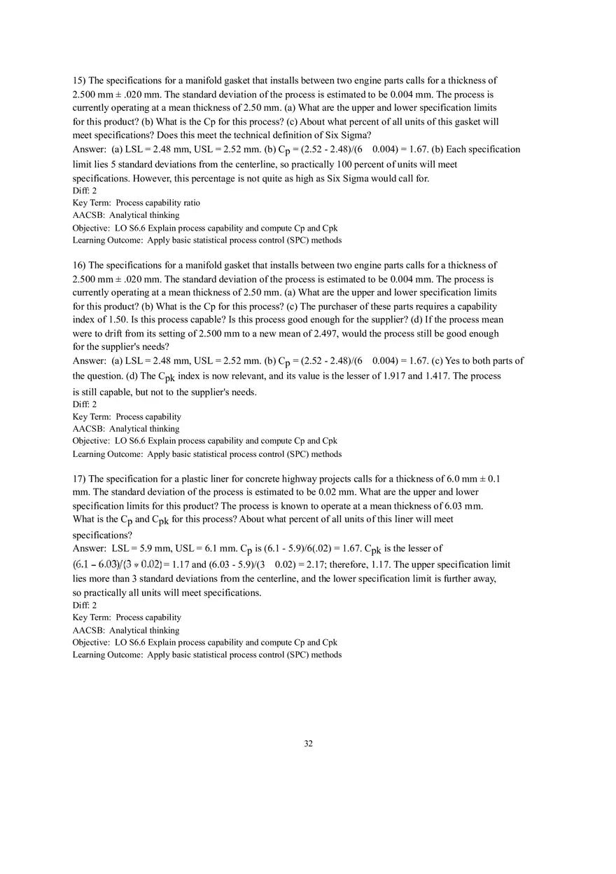 Section 2  Process Capability - Page 4