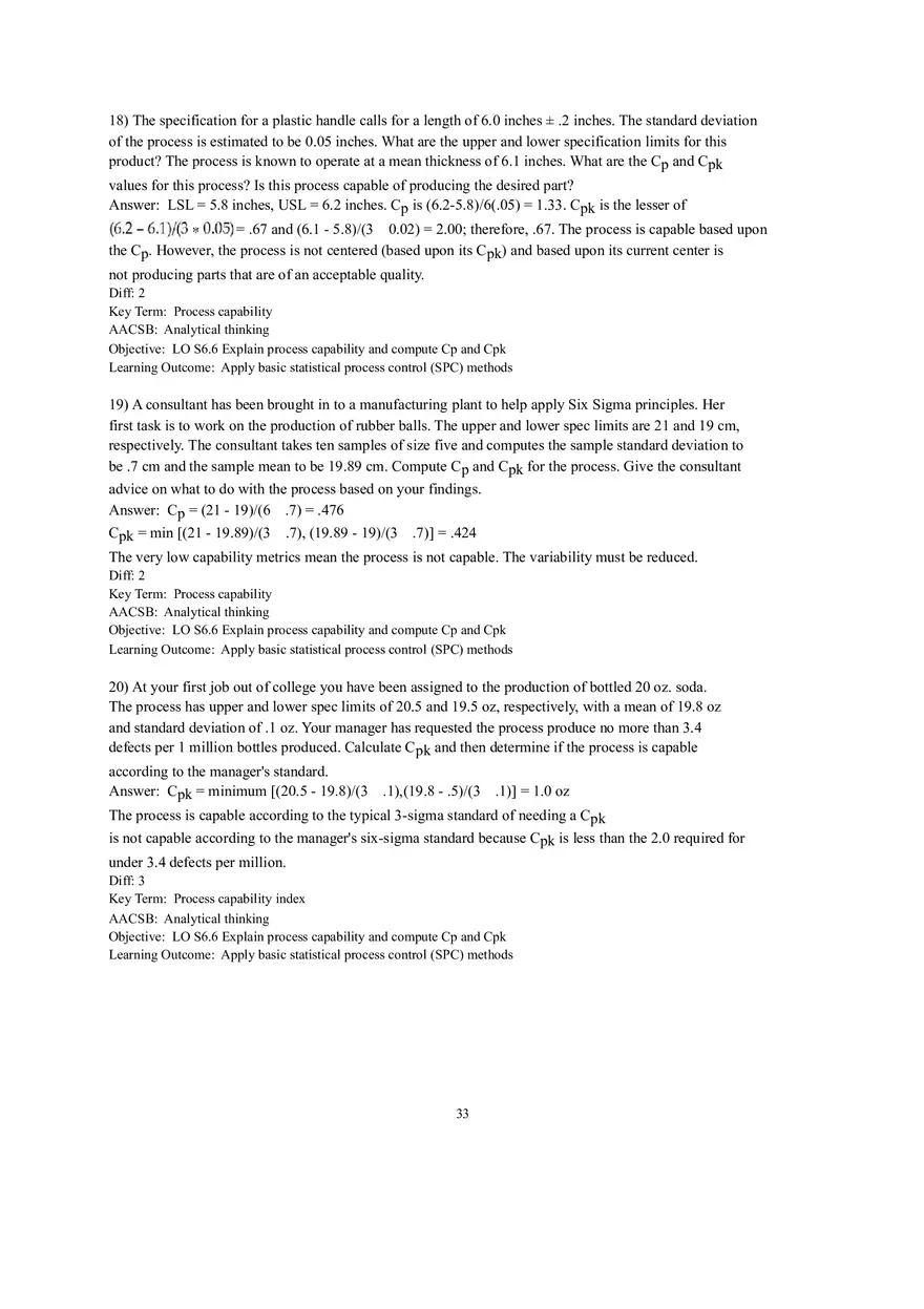 Section 2  Process Capability - Page 5