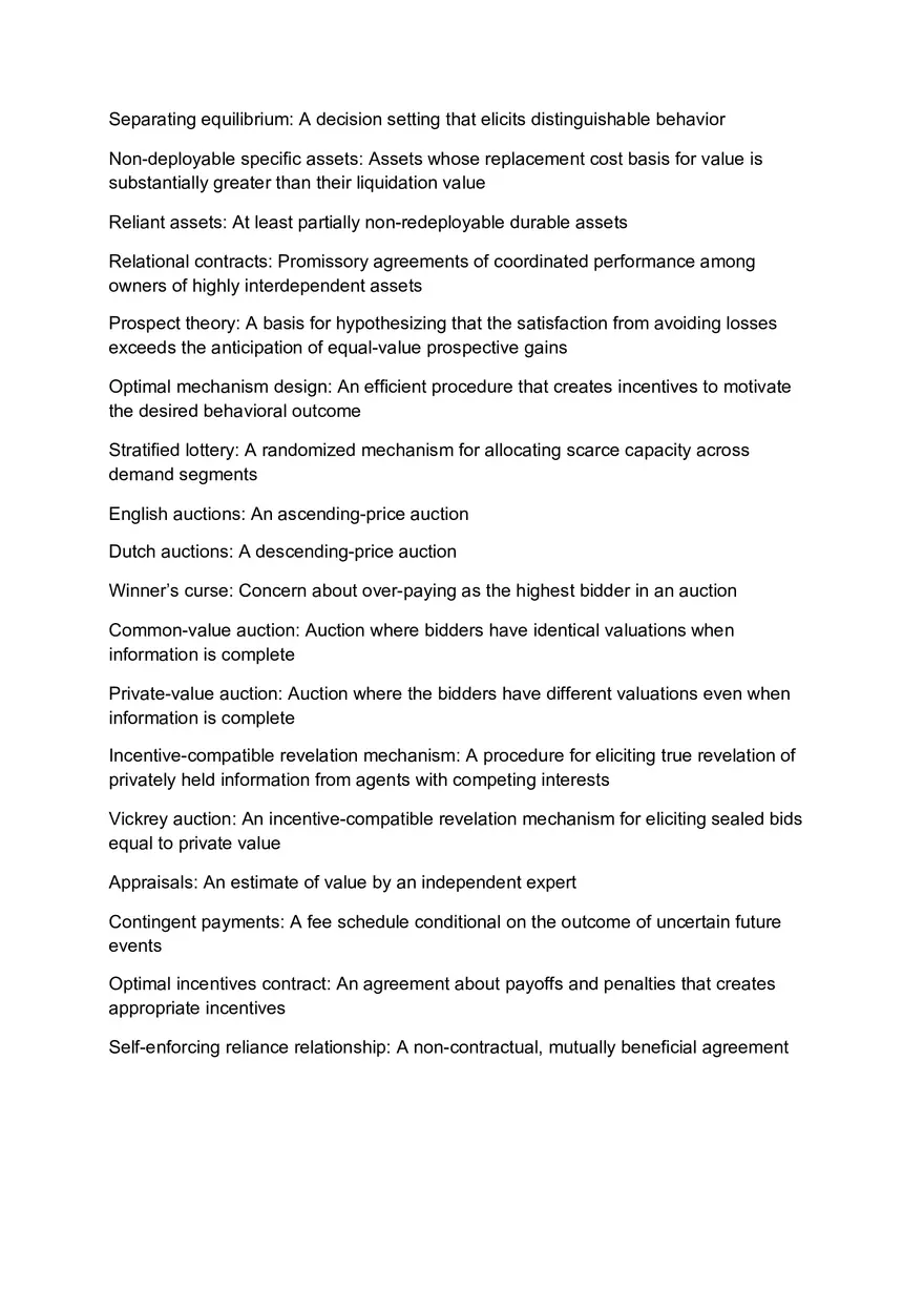 Economics Chapter 15 Vocabulary Practice Answers - Page 2