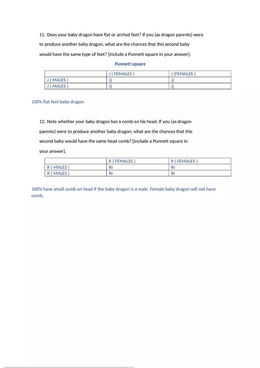 Baby Dragon Genetics Project - Page 3