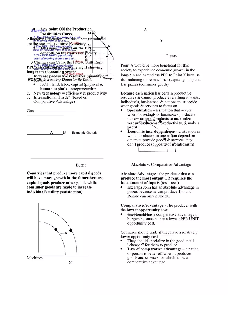 Macro Unit 1 Basic Econ Concepts Notes - Page 5