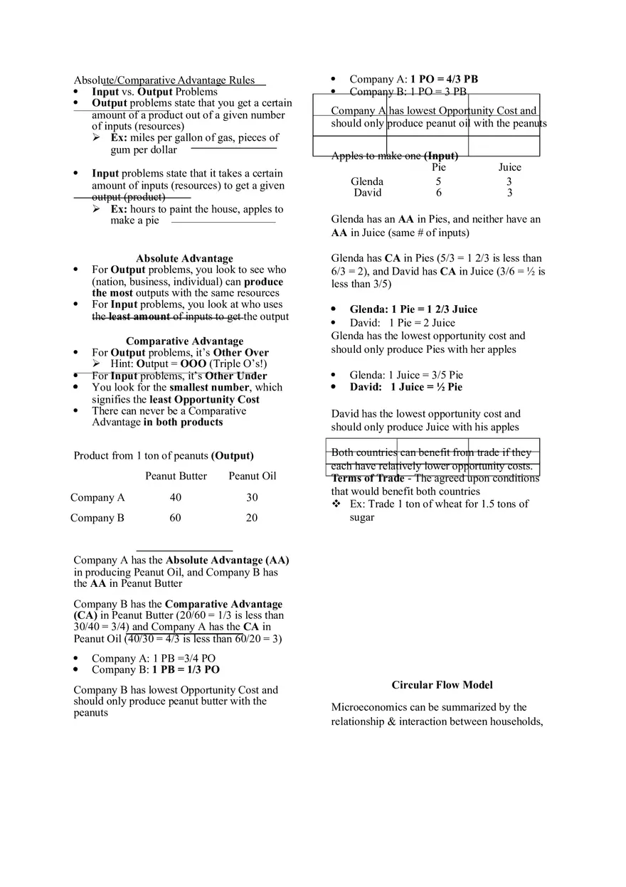 Macro Unit 1 Basic Econ Concepts Notes - Page 6