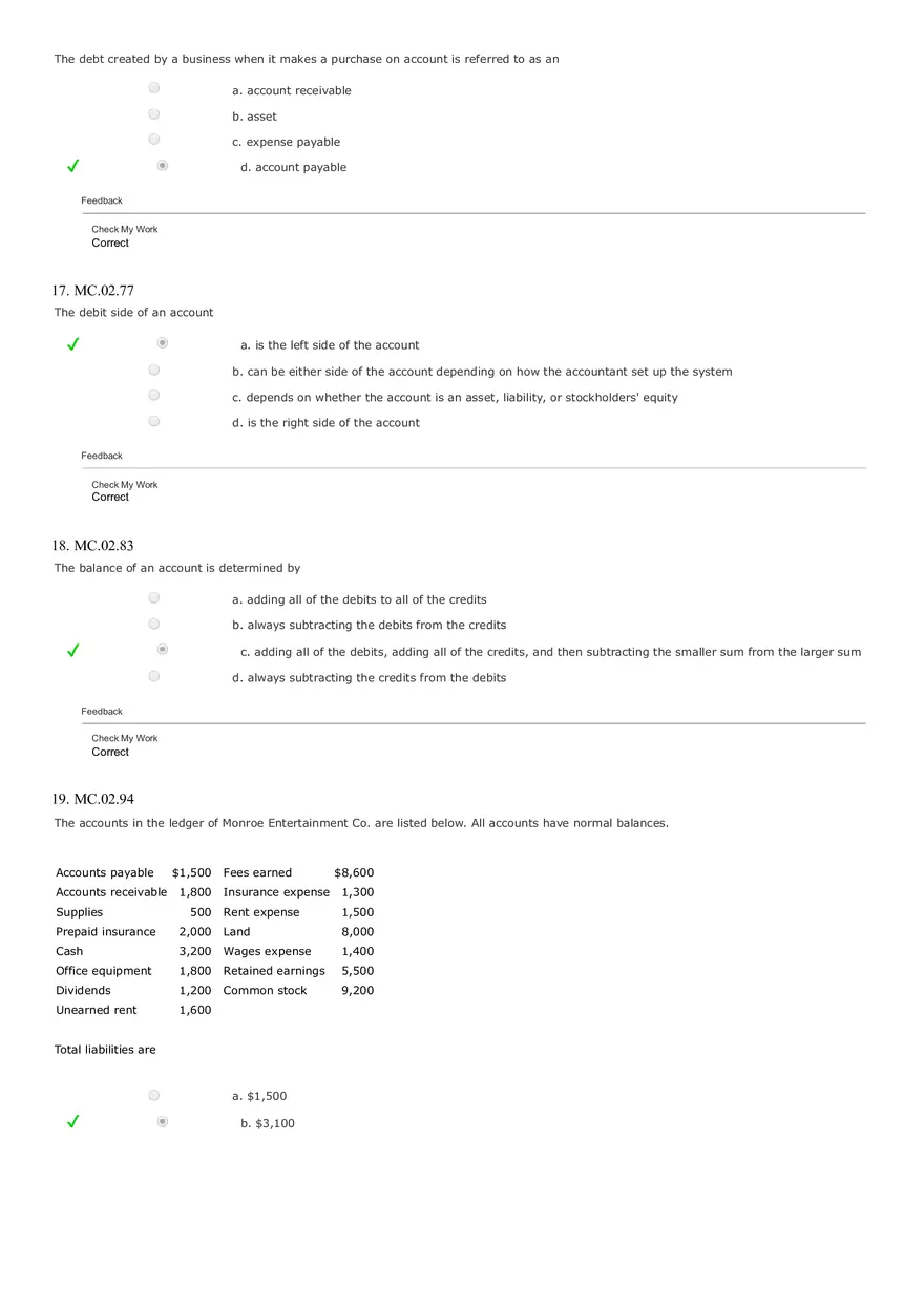 Accounting Ch.16 Final Exam - Page 10