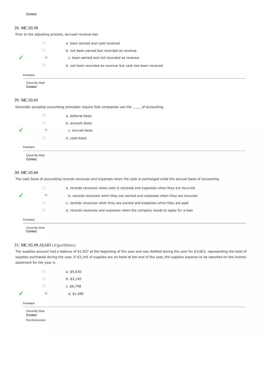 Accounting Ch.16 Final Exam - Page 13