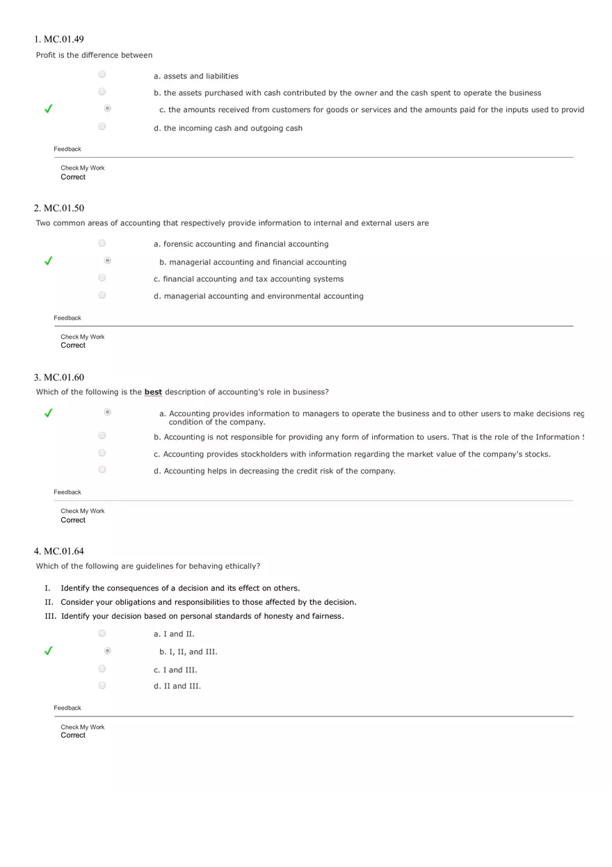 Accounting Ch.16 Final Exam - Page 1