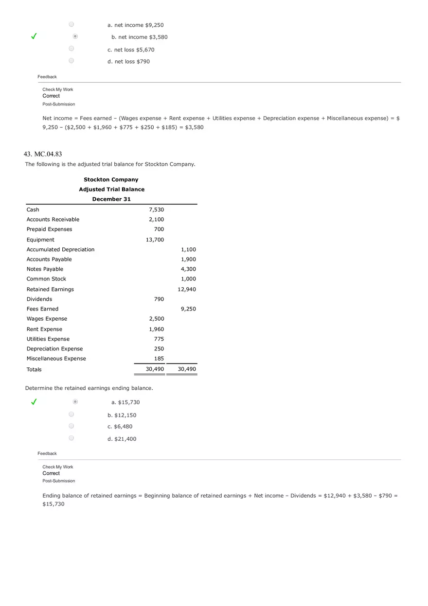 Accounting Ch.16 Final Exam - Page 4