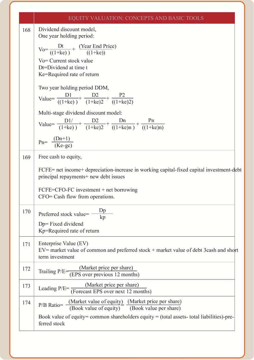 Finance Formula Study Guide - Page 7