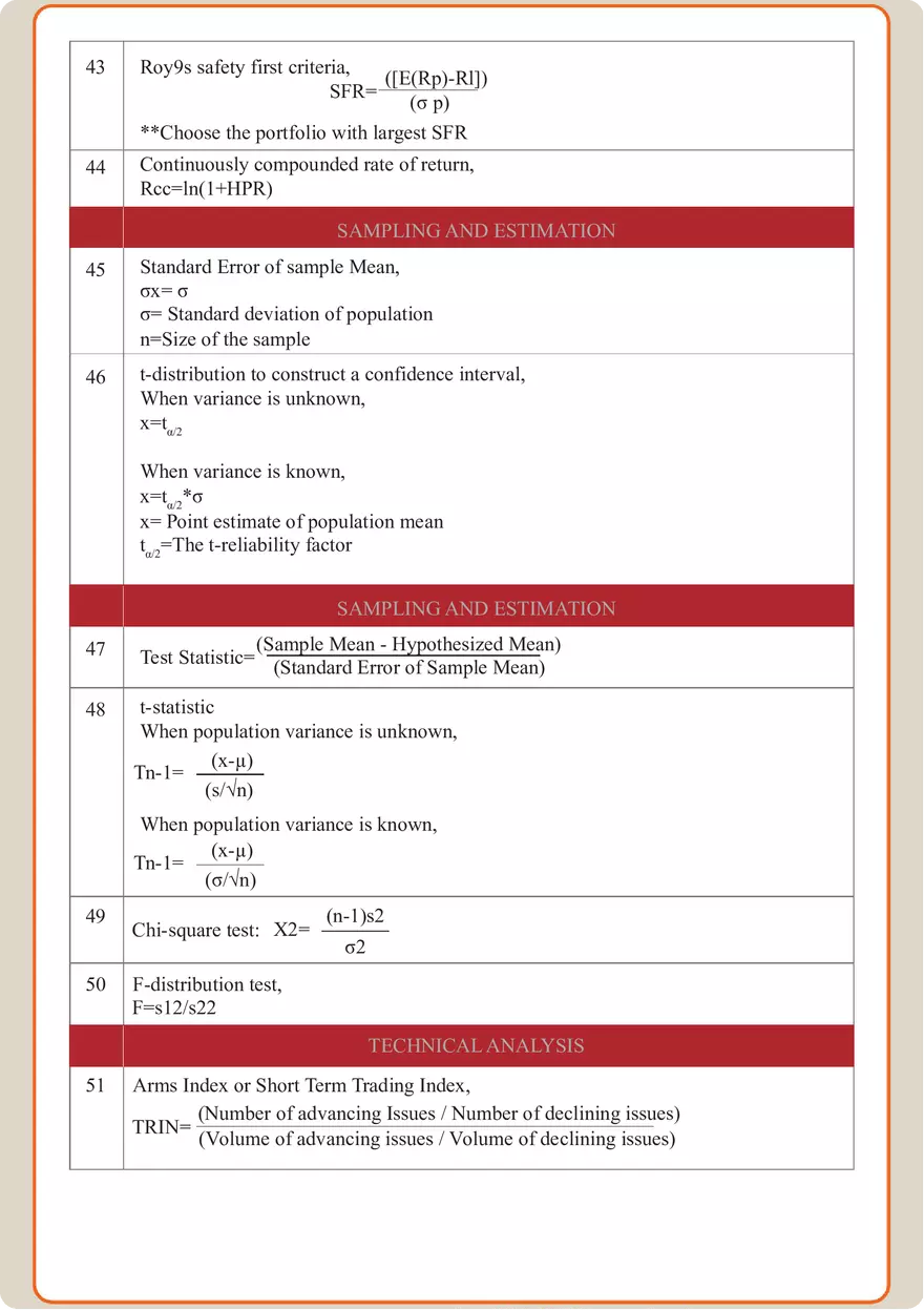 Finance Formula Study Guide - Page 12