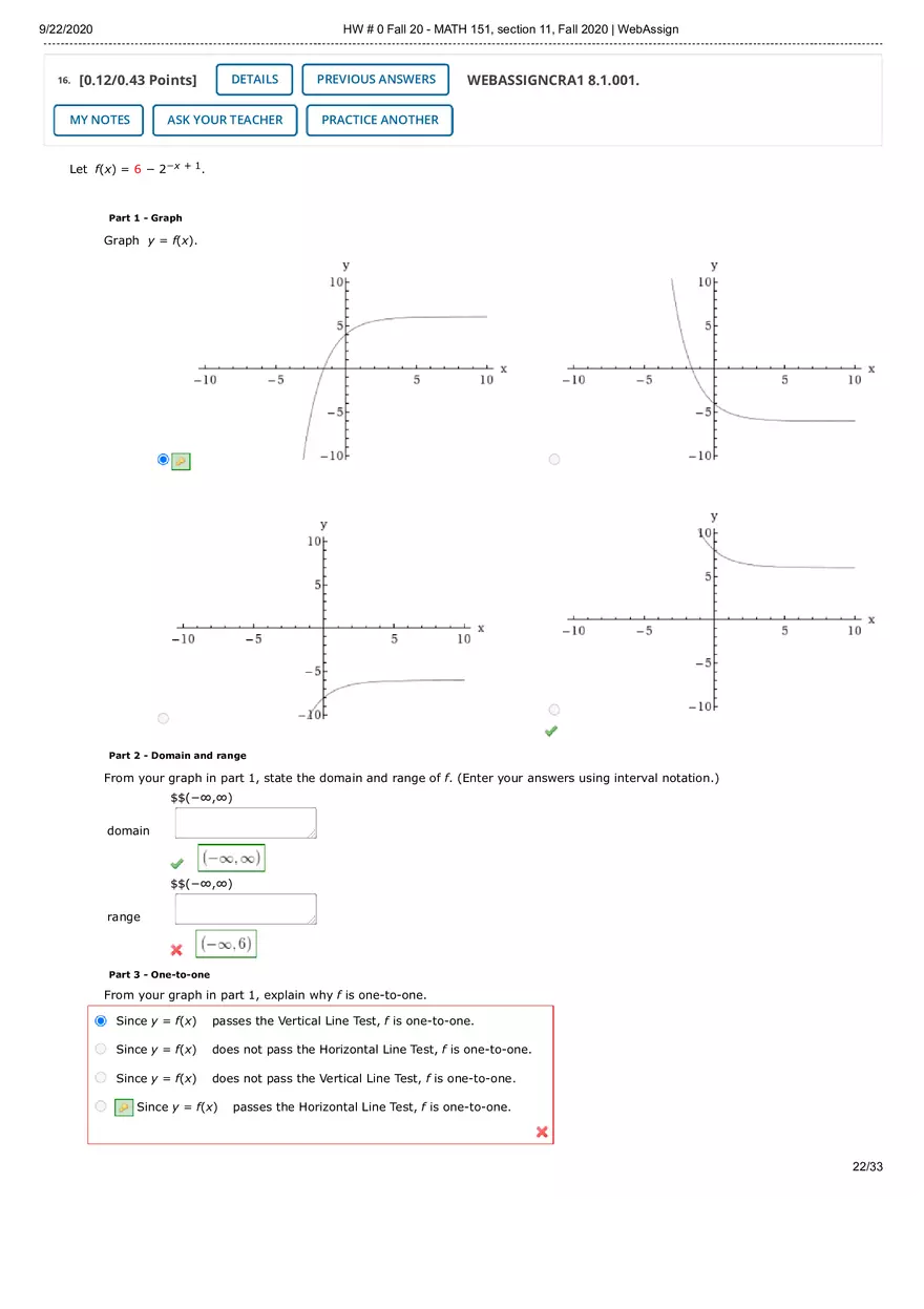 Webassign Calculus 1 Answers - Page 12