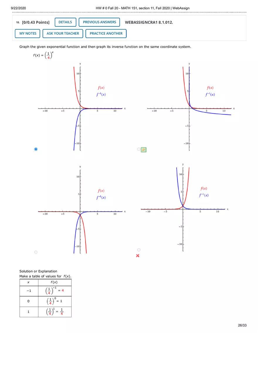 Webassign Calculus 1 Answers - Page 17