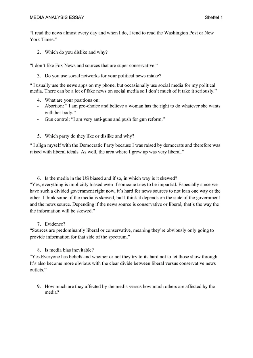Media Analysis Essay - Page 7