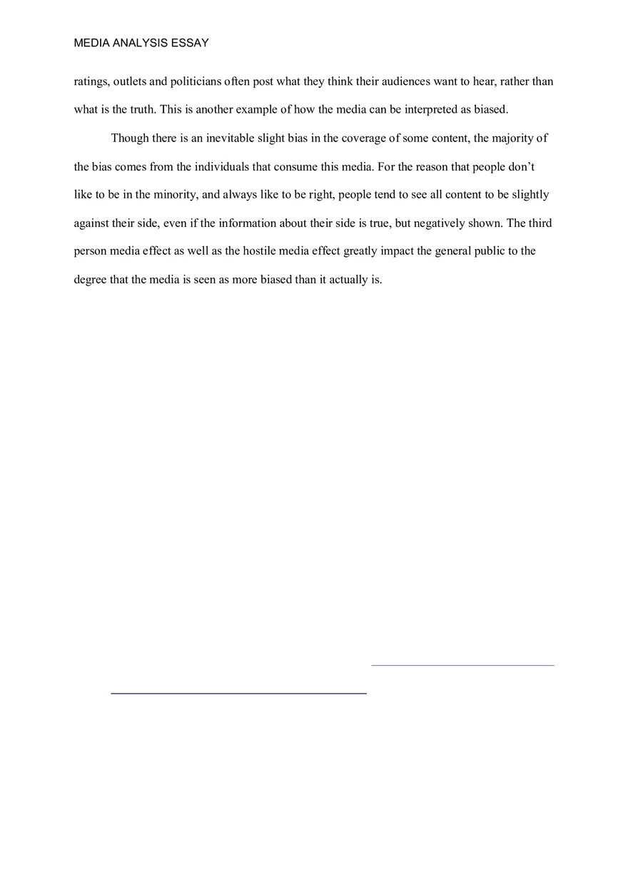 Media Analysis Essay - Page 5