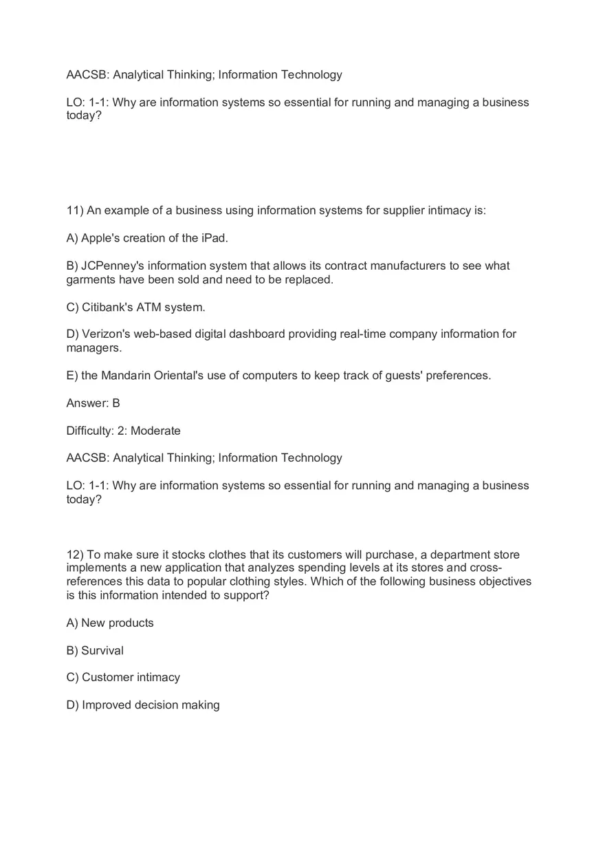 Chapter 1 Business Information Systems in Your Career Part 1 - Page 8