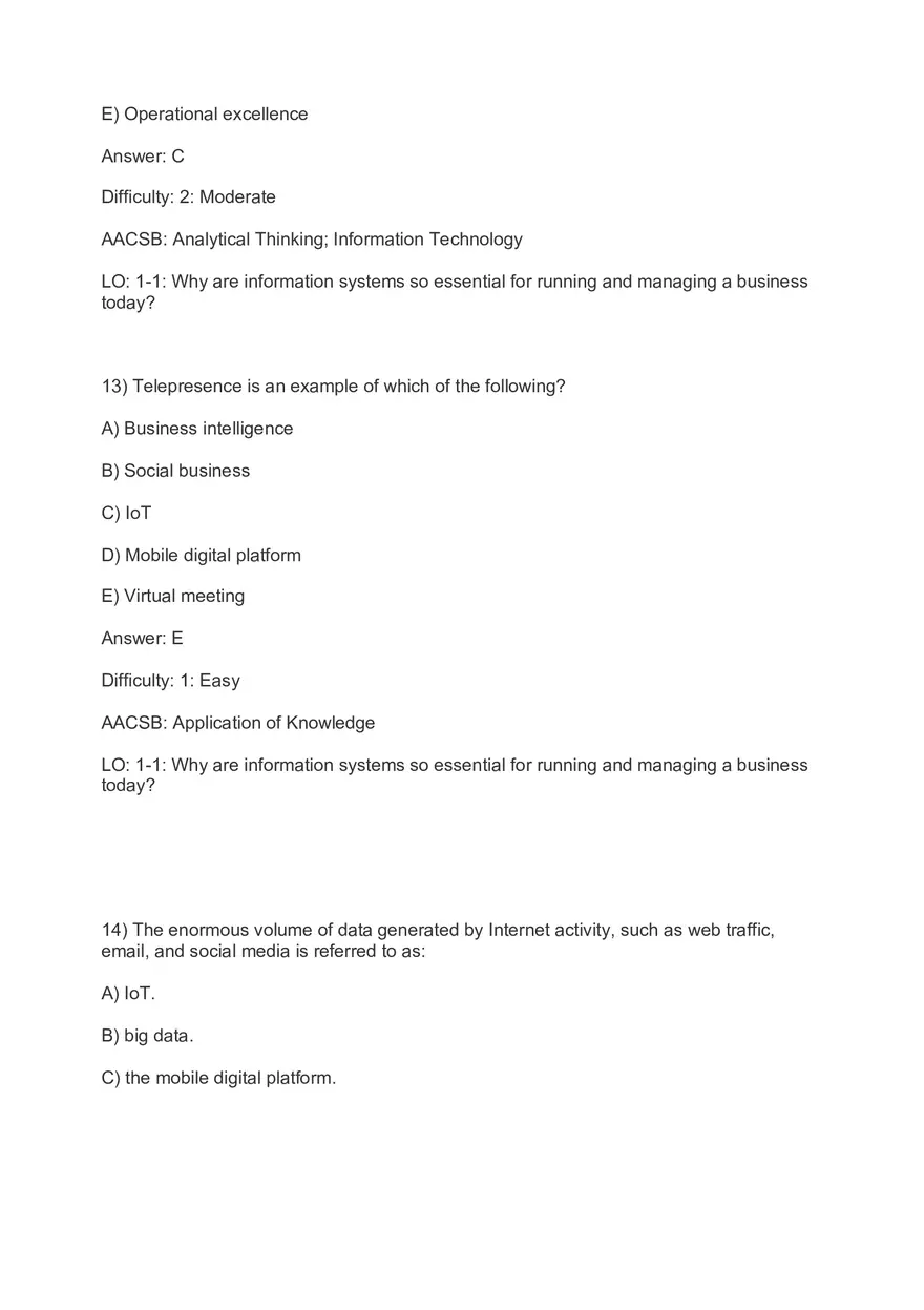 Chapter 1 Business Information Systems in Your Career Part 1 - Page 9