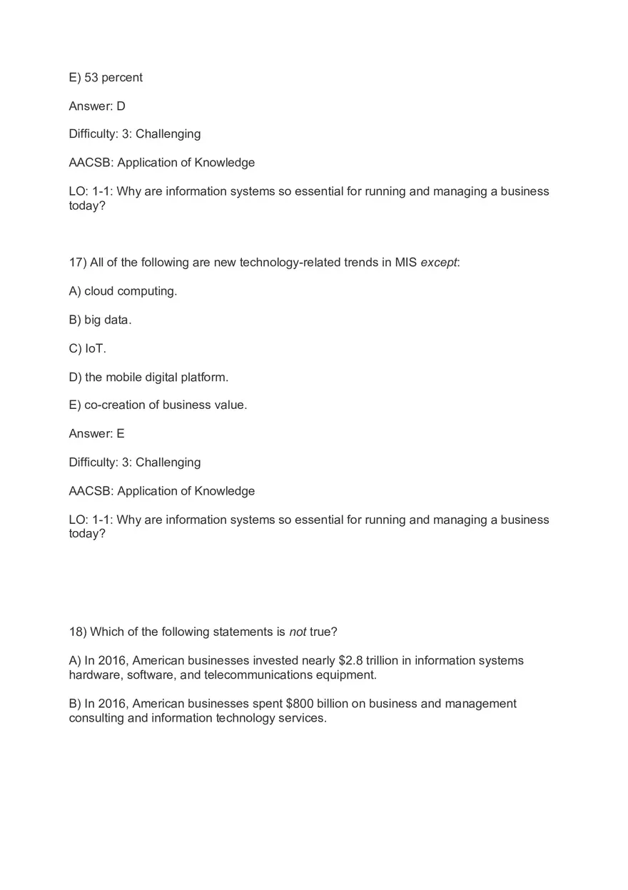 Chapter 1 Business Information Systems in Your Career Part 1 - Page 11