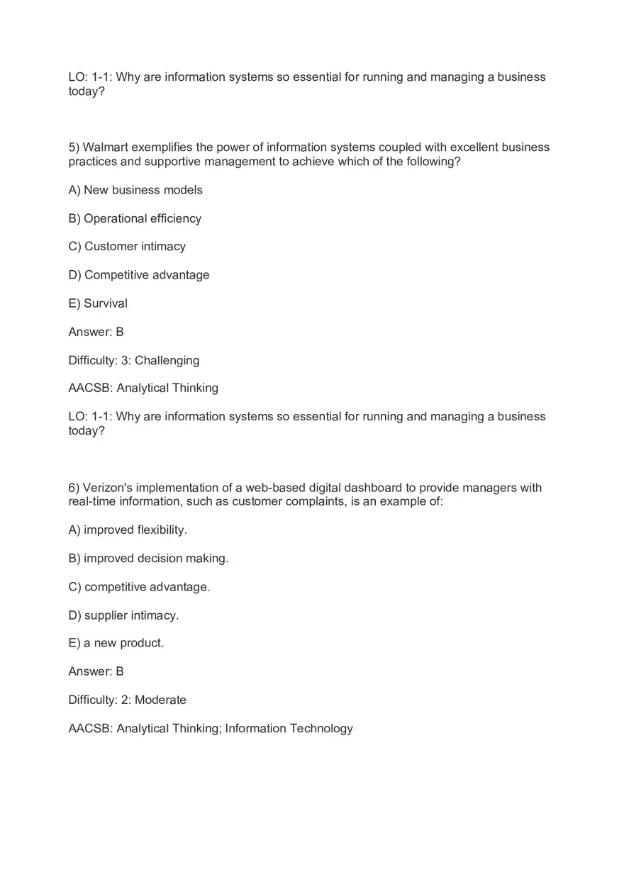 Chapter 1 Business Information Systems in Your Career Part 1 - Page 5
