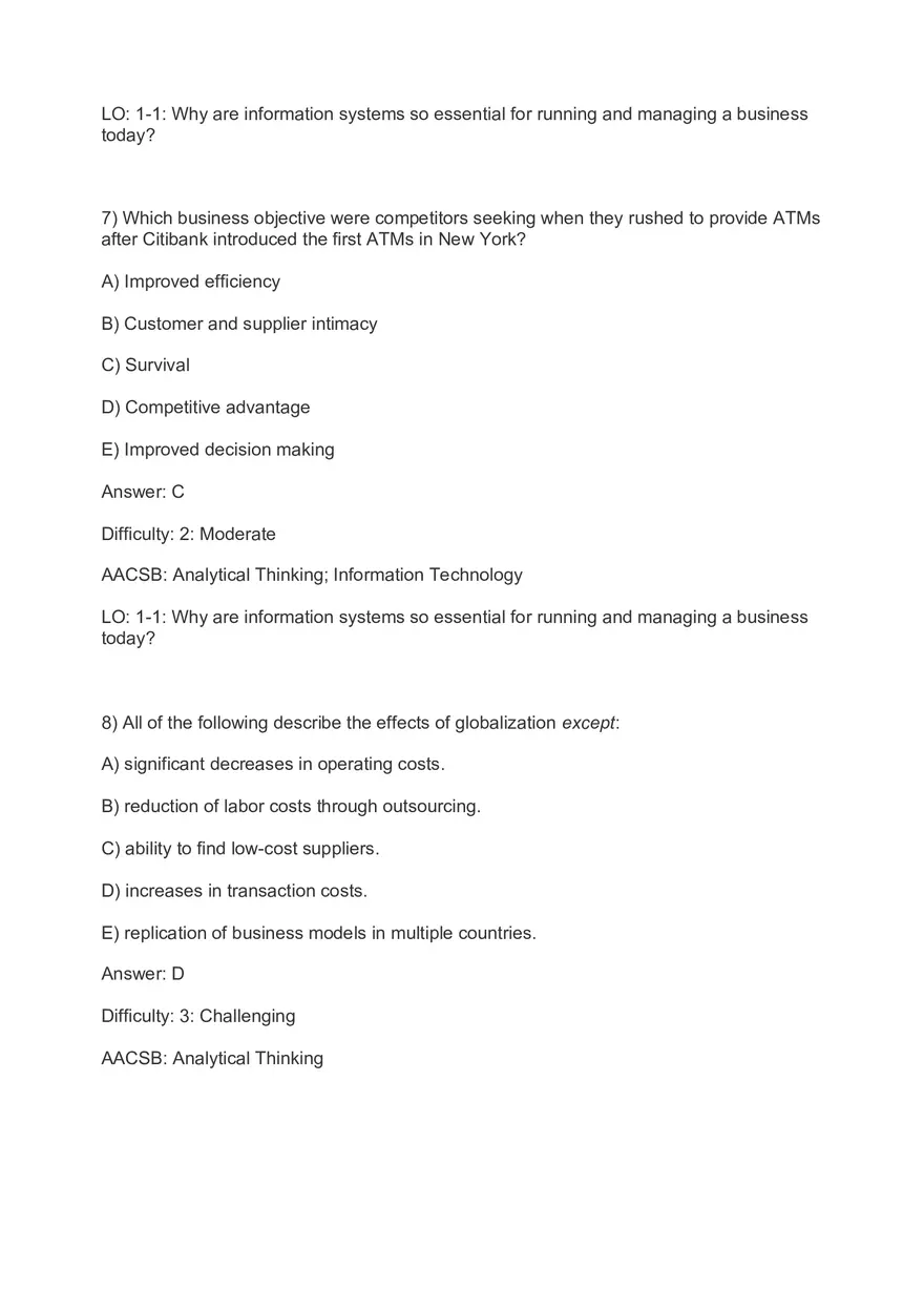 Chapter 1 Business Information Systems in Your Career Part 1 - Page 6