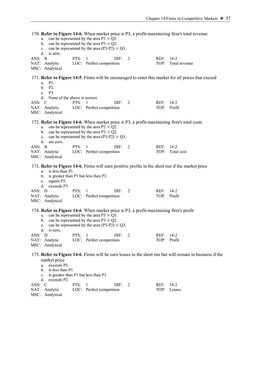 Profit Maximization and the Competitive Firm's Supply Curve 5 - Page 1