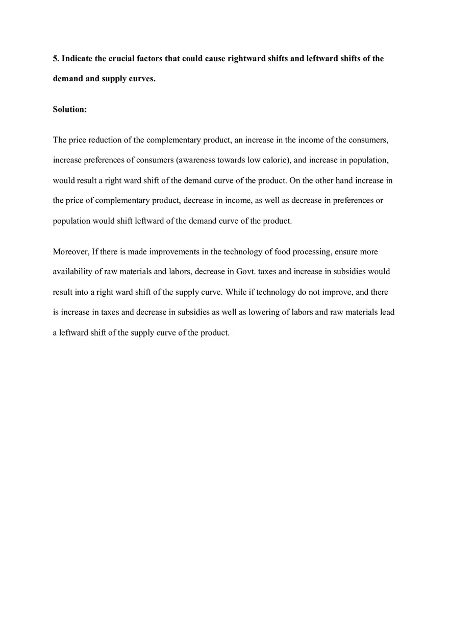 Assignment 1 Demand and Supply Estimation - Page 7