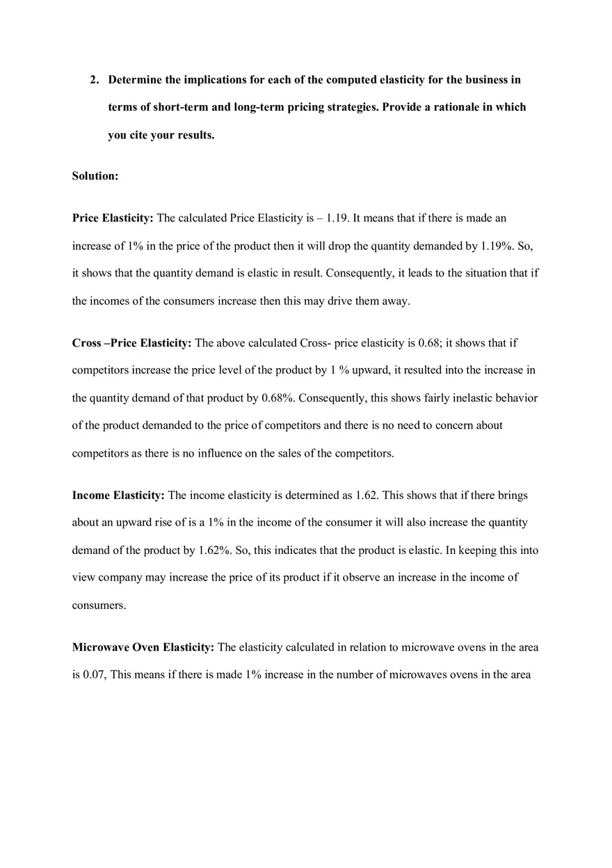 Assignment 1 Demand and Supply Estimation - Page 3