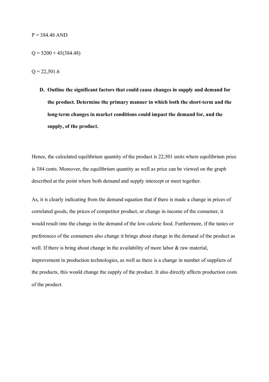 Assignment 1 Demand and Supply Estimation - Page 6