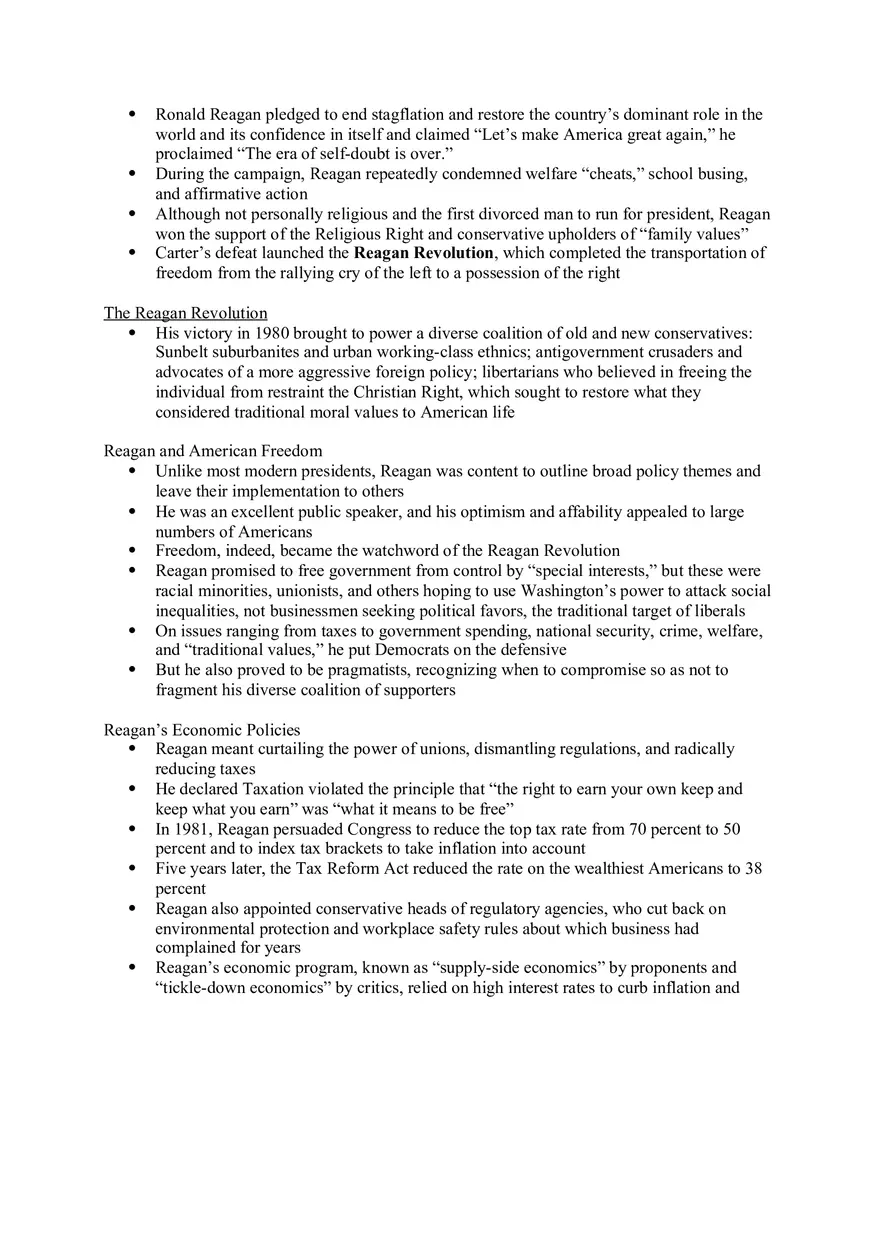 Chapter 26 The Triumph of Conservativism, 1969-1988 - Page 13